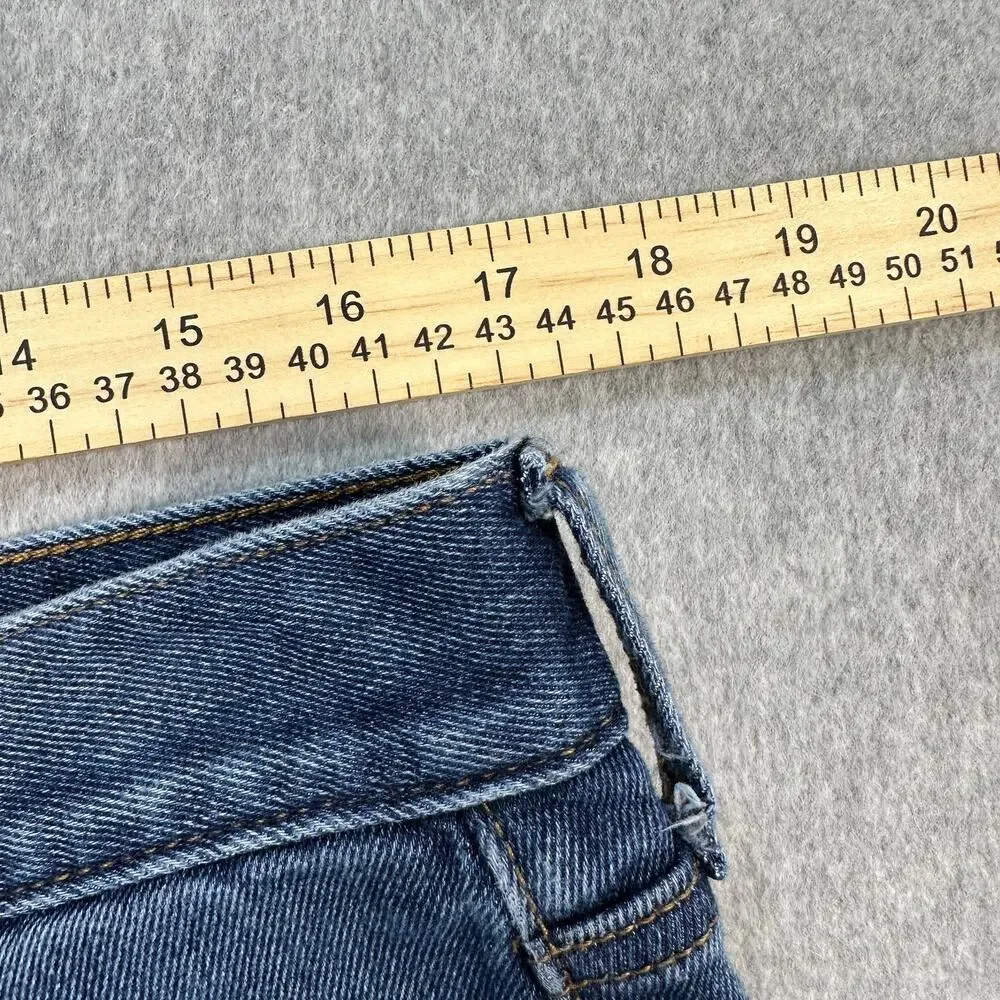 Banana Republic Jeans Mens Size 32x35 Dark Wash Denim Regular Fit Straight Leg